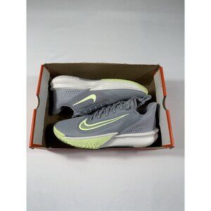 New Nike Precision 7 Basketball Shoes Mens Size 10.5 Grey Barely Volt HJ9153-002